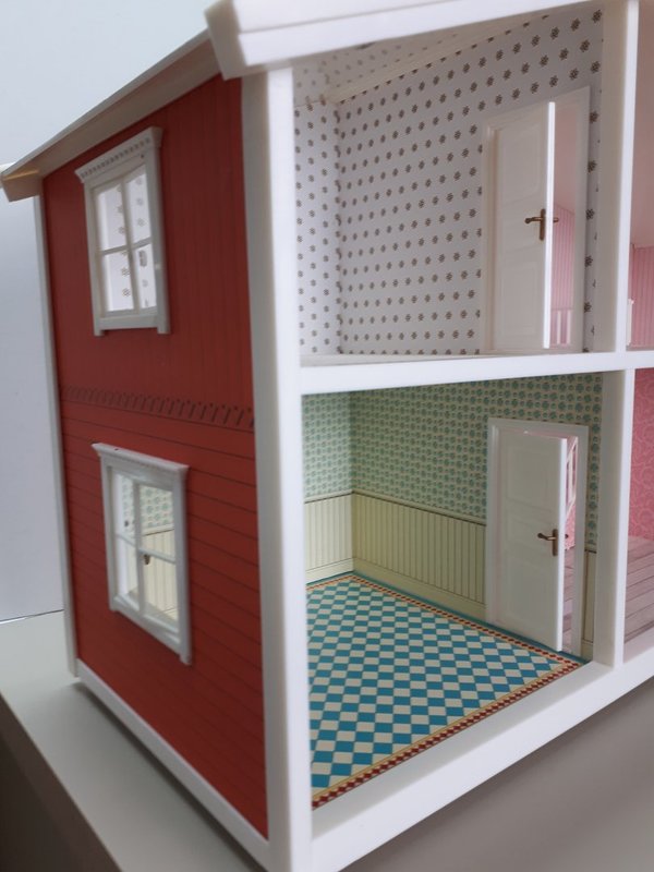 Lundby Puppenhaus Smaland mit Balkon - Einzelstück