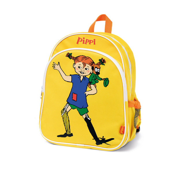 Pippi - Kinder Rucksack, gelb