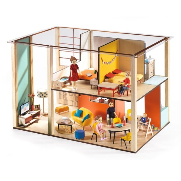DJECO Puppenhaus Cubic House (Art. DJ07801)